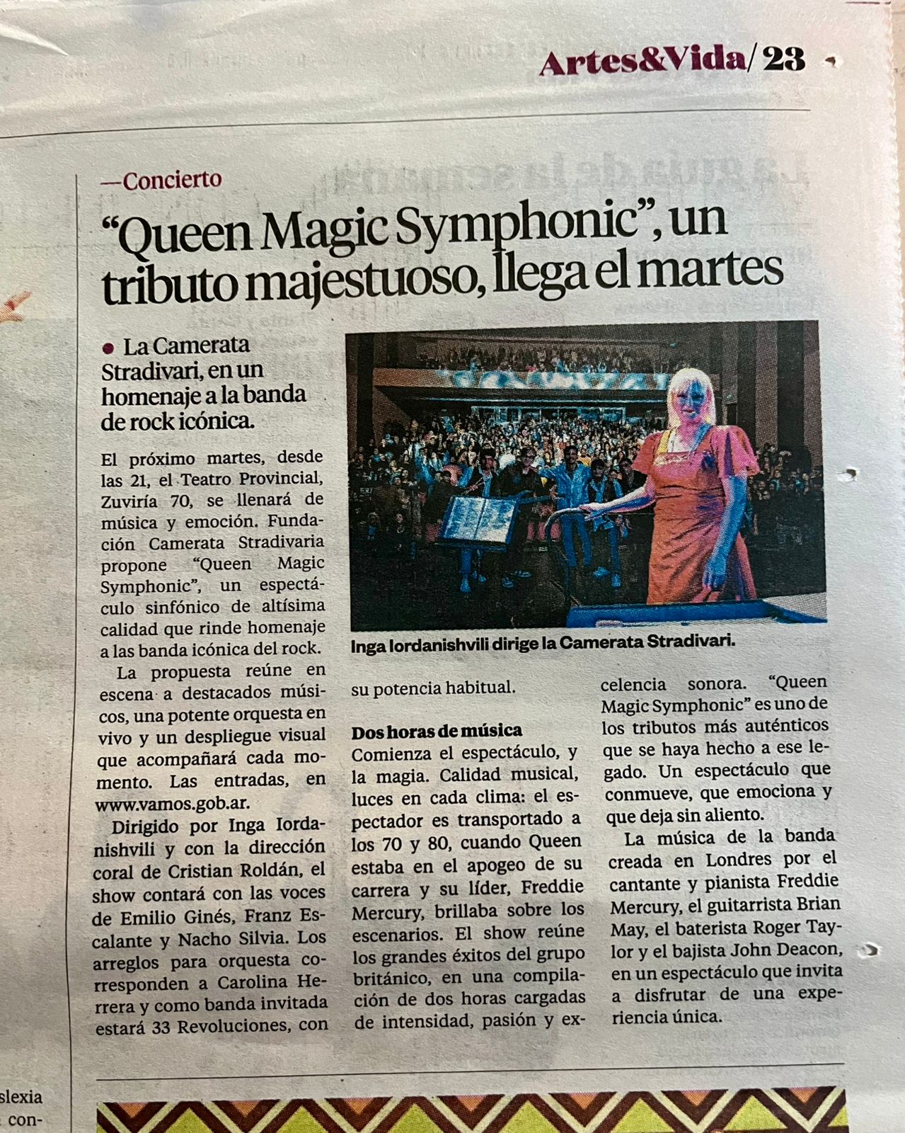 fundacion camerata stradivari foto